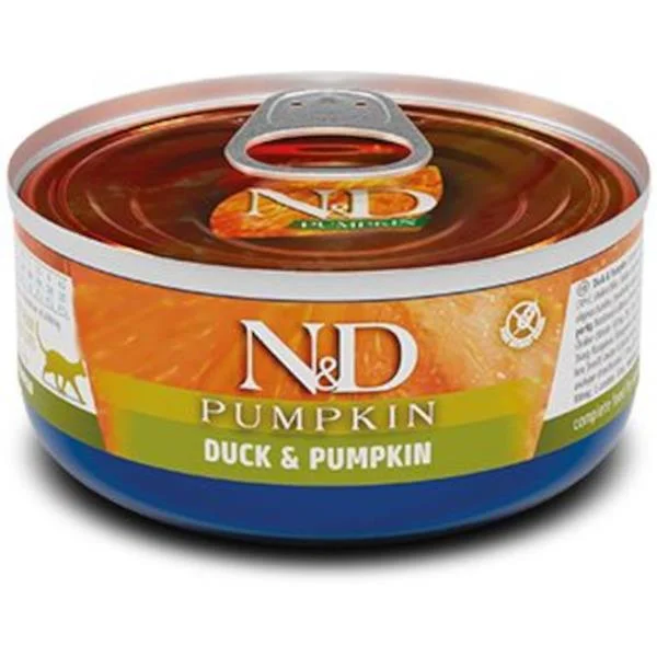 KONZERVA N&D CAT DUCK & PUMPKIN 70 GR