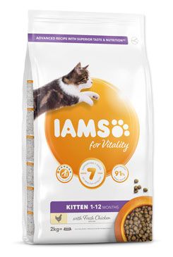 IAMS for Vitality Kitten Food with Fresh Chicken 2 kg