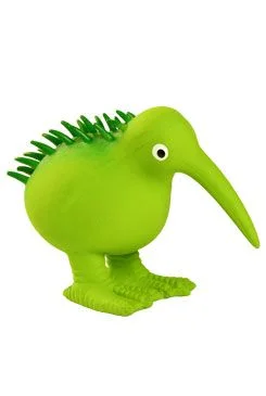 Hračka pes WHISTLE latex, pískací 13,5cm KW zelená