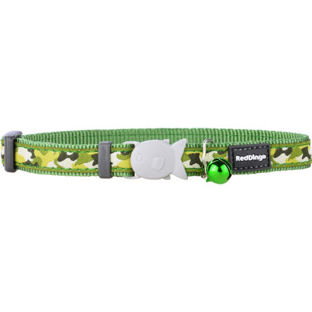 Obojek pro kočky - Camouflage Green
