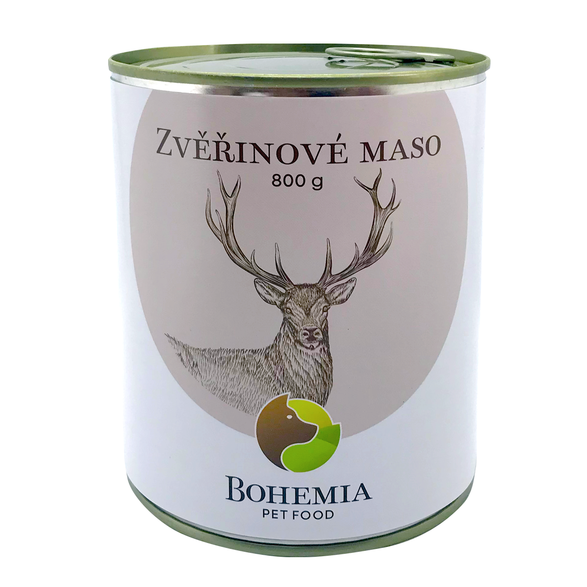 Bohemia Pet Food BOHEMIA Zvěřinové maso ve vlastní šťávě 800g
