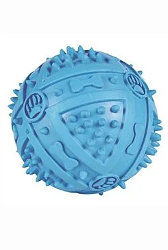 Míč s bodlinami a zvukem  9cm