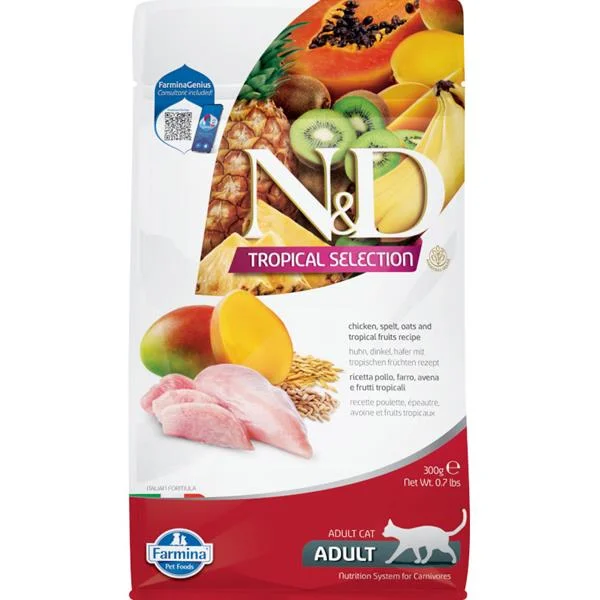 N&D TROPICAL SELECTION CAT Adult Chicken 300g