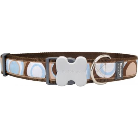 Obojek RD 40 mm x 50-80 cm - Circadelic Brown