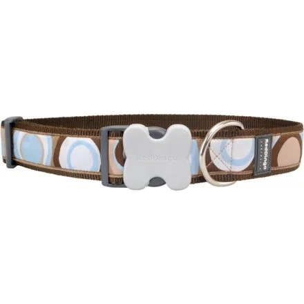 Obojek RD 40 mm x 50-80 cm - Circadelic Brown