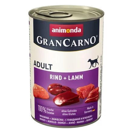 GRANCARNO Adult - hovězí, jehněčí 400 g