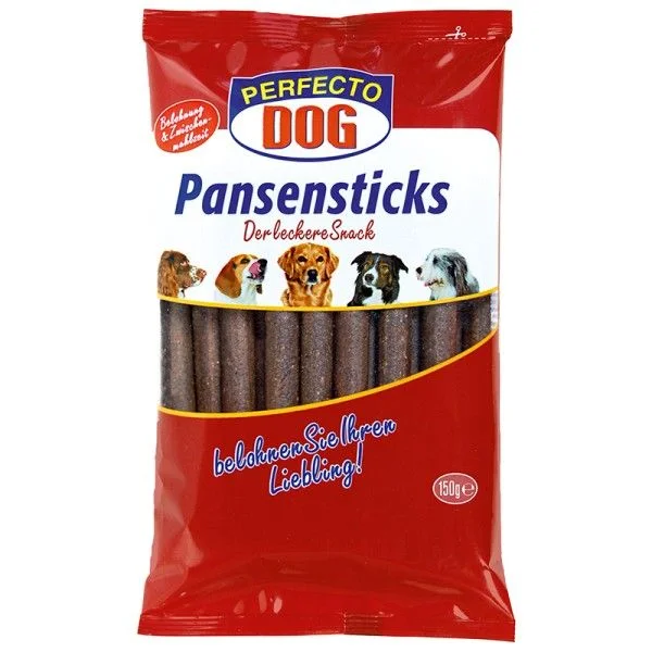 Perfecto Dog Tyčinky s hovězím bachorem (16ks/150g)