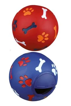 Míč na pamlsky pro středního psa  7cm