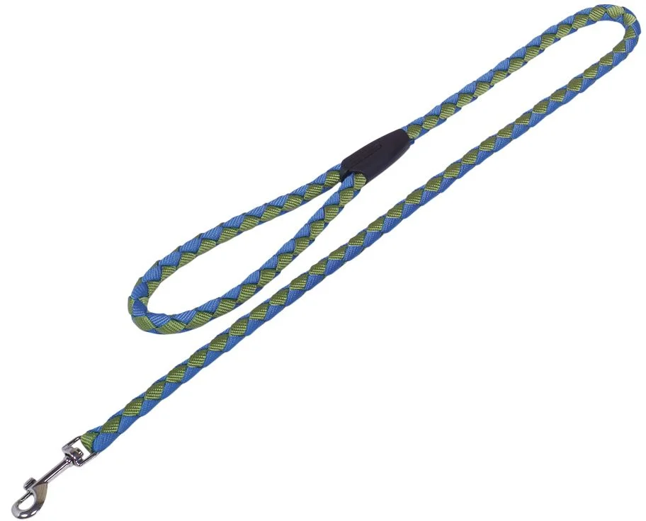 Nobby CORDA kulaté vodítko L-XL 100m/18mm zelená