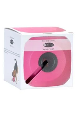 Hračka pes BUSTER mini cube cherry S - 9cm