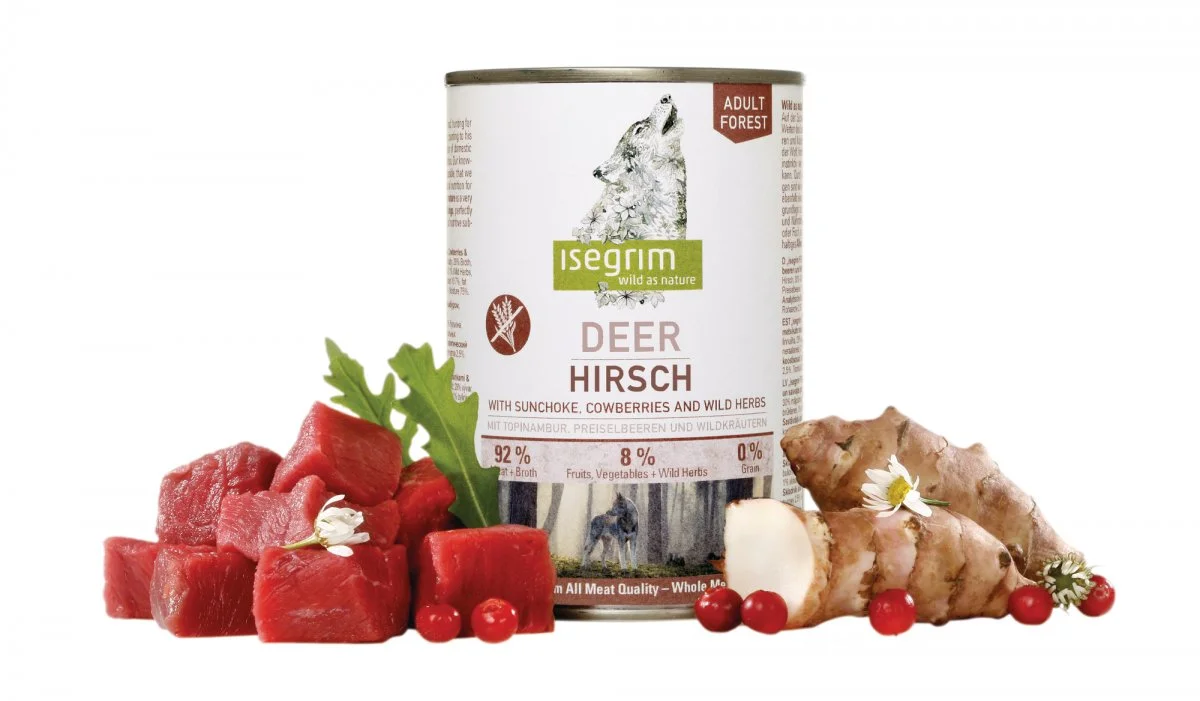 Isegrim ISEGRIM Adult Forest: Jelen s topinambury, brusinkami a bylinkami 800 g
