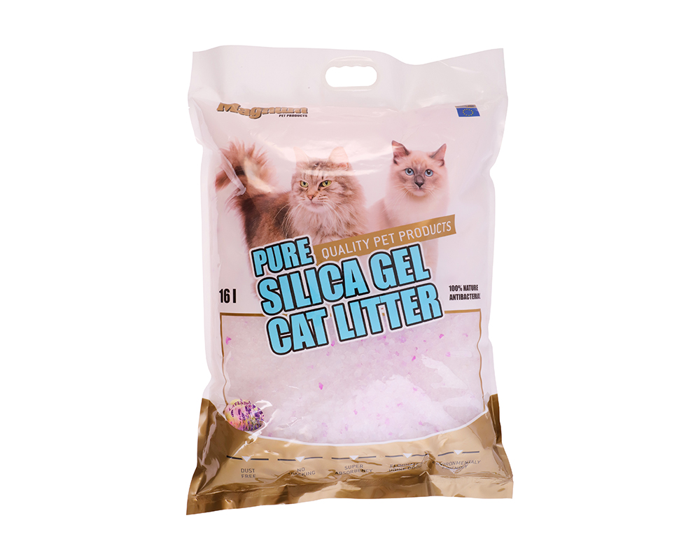 Magnum Pure Silica Gel Cat Litter Lavender Balení: 16 l