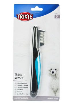 Trimovací nůž UH hrubší 19 cm (hlavně na záda břicho) 1 ks