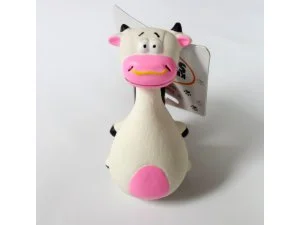 HRAČKY SALAČ Kravička pískací - LATEX 13cm (200/1)