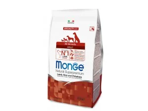 MONGE Dog Jehně, rýže, brambory 25/16 2,5kg