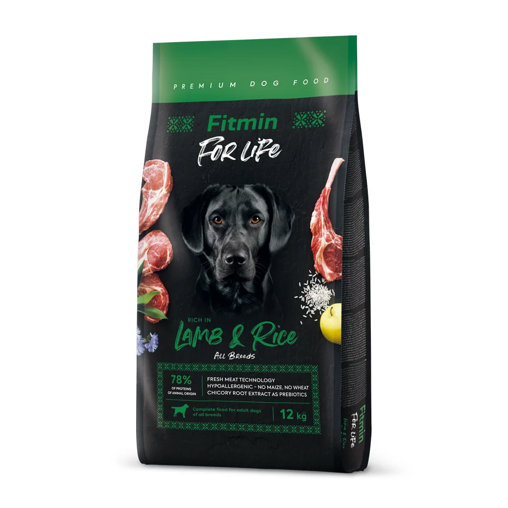 Fitmin For Life Lamb & Rice krmivo pro psy