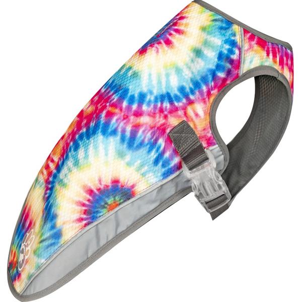 CANADA POOCH Chladící vesta pro psy tie dye 1 ks, Velikost vesty: 10