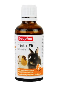 BEAPHAR Trink Fit vitamínové kapky pro hlodavce 50 ml