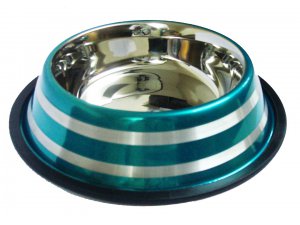 RAINTECH Miska nerez LINE tyrkysová 0,9l/18cm