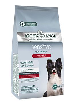Arden Grange GF Dog Adult Mini Sen. Oc.Wh.Fish&Pot. 6kg