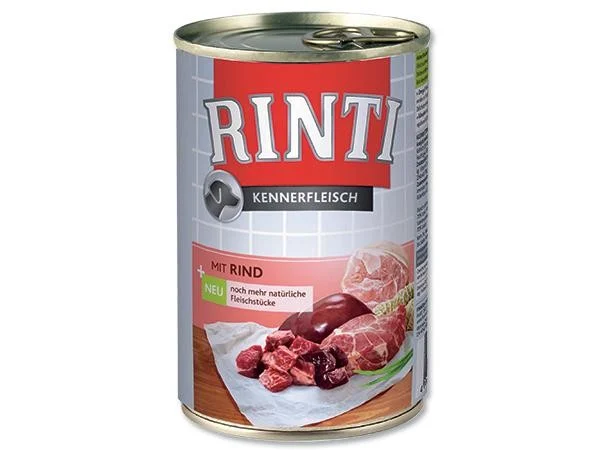 Rinti Dog Kennerfleisch konzerva hovězí 400g