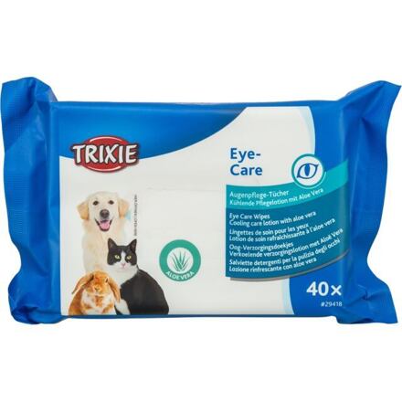 Eye Care, ubrousky na oční okolí s Aloe Vera  40 ks aloe