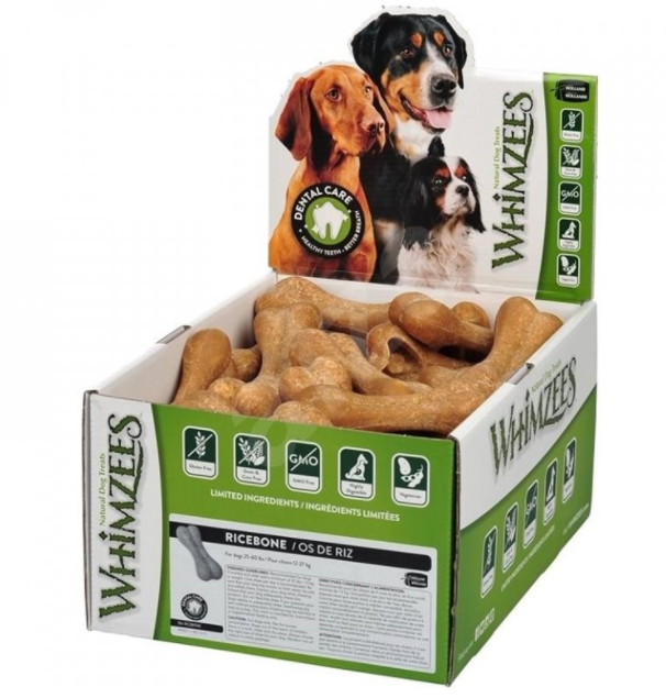 Whimzees Dental rýžová kost XL 120g 23ks