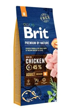 Brit Premium by Nature Adult M 15 kg