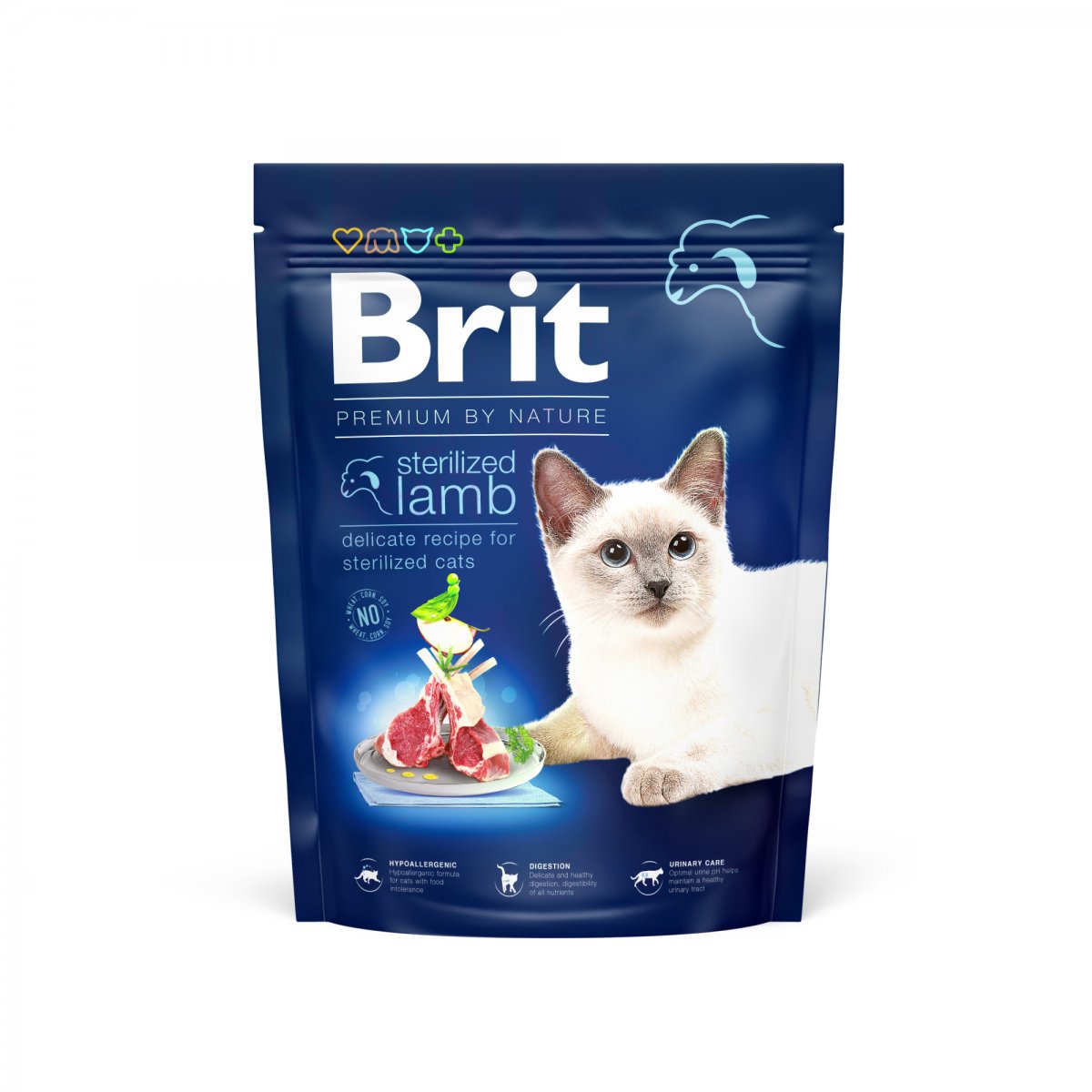 BRIT Premium by Nature Cat Sterilized Lamb 300 g