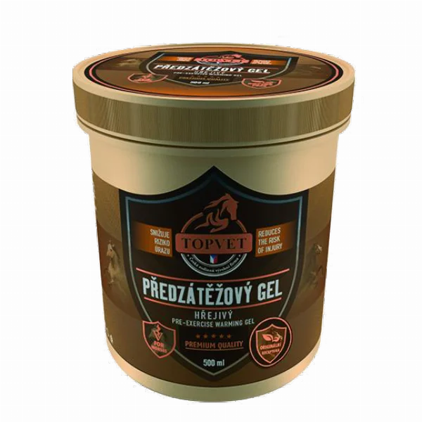 GREEN IDEA Předzátěžový gel - hřejivý 500 ml