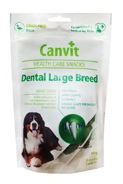 Canvit Snacks Dental Large Breed-Duck 250 g
