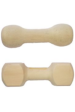 Hračka pes Činka dřevo aport 14,5cm 1 ks