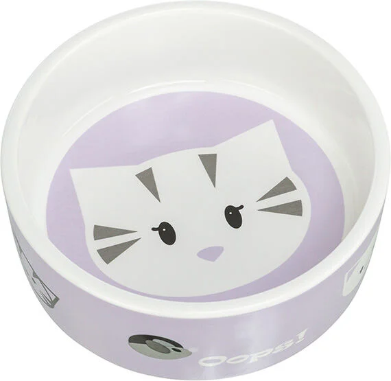 Keramická miska MIMI s kočičí hlavou 0,3l/12 cm, různé barvy - LIMITOVANÁ NABÍDKA