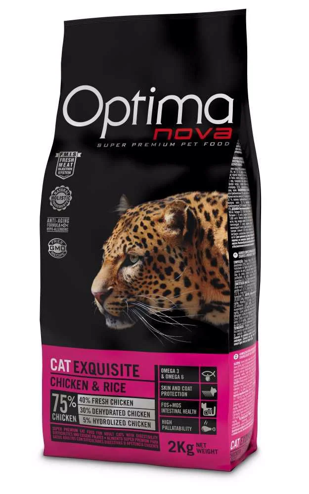 OPTIMAnova Cat Exquiste Chicken/Rice - 2kg