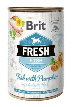 Brit Dog Fresh konz Fish with Pumpkin 400 g