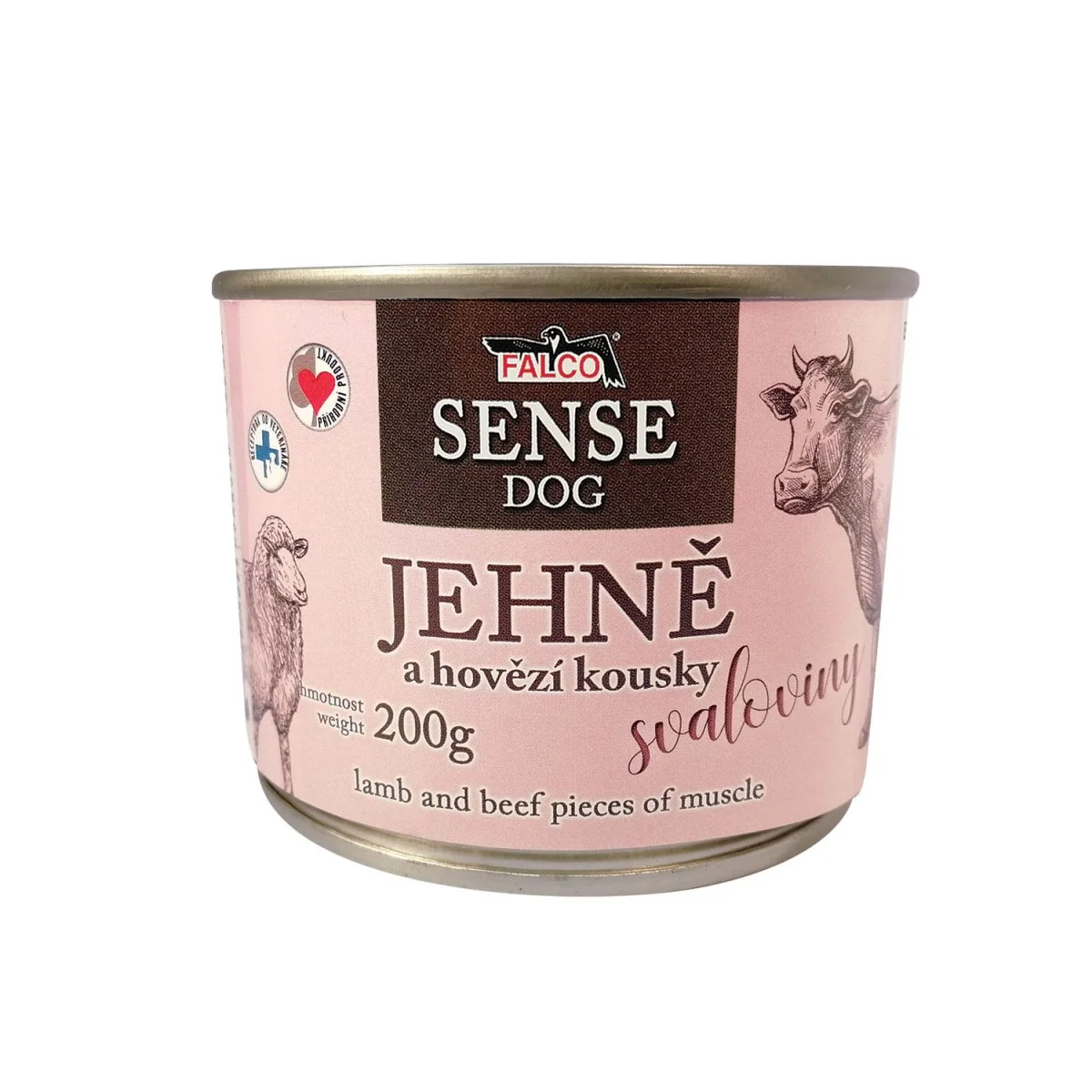 Falco FALCO SENSE DOG jehněčí a hovězí 200g