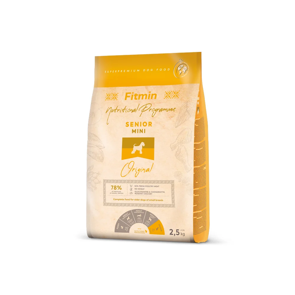 Fitmin Dog Mini Senior - 2,5kg