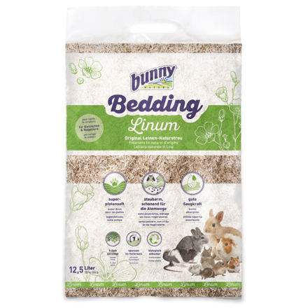 Bunny Nature podestýlka Linum 12,5 l