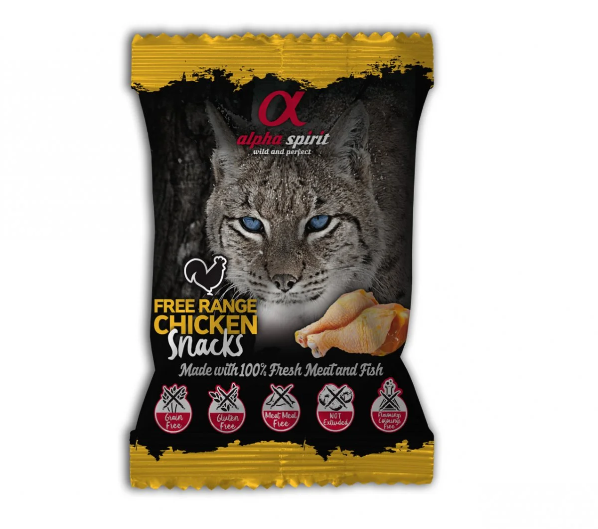 Alpha Spirit Cat Free range Chicken Snacks 50 g