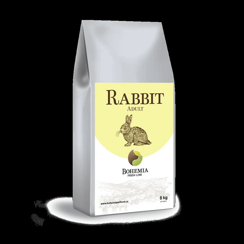 Bohemia Fresh Line BOHEMIA FRESH Adult Rabbit 8kg