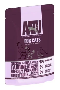 AATU Cat Chicken n Quail kaps. 85 g