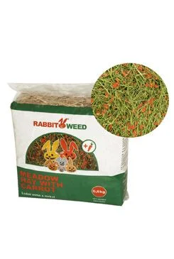 Seno luční s mrkví RabbitWeed 0,6 kg