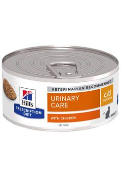 Hill's Fel. PD C/D MultiCare Minced Chicken Konz. 156g - EXP 12/24