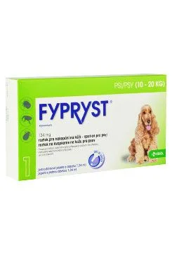 Fypryst Spot-on Dog sol  M 1x1,34 ml (10-20 kg)