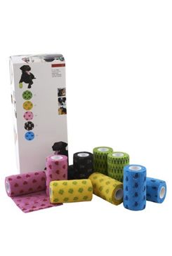 KRUUSE Obinadlo elast. Fun-Flex 10cmx4,5m, mix 10ks