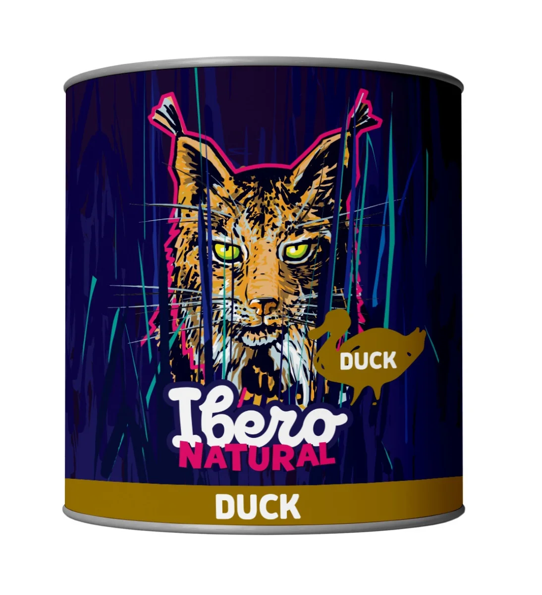 Ibero Natural Cat Konzerva Kachna - 3x200g
