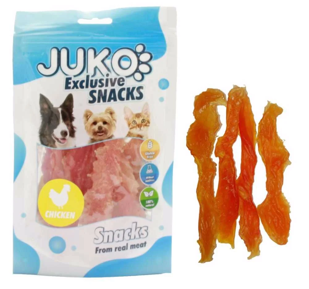Chicken Soft Jerky made by hand JUKO Snacks 70g