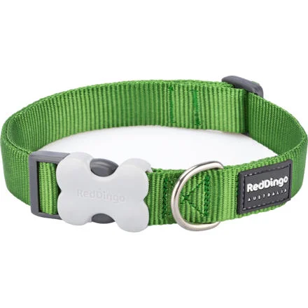 Obojek RD 12 mm x 20-32 cm - Jednobar. - Zelená