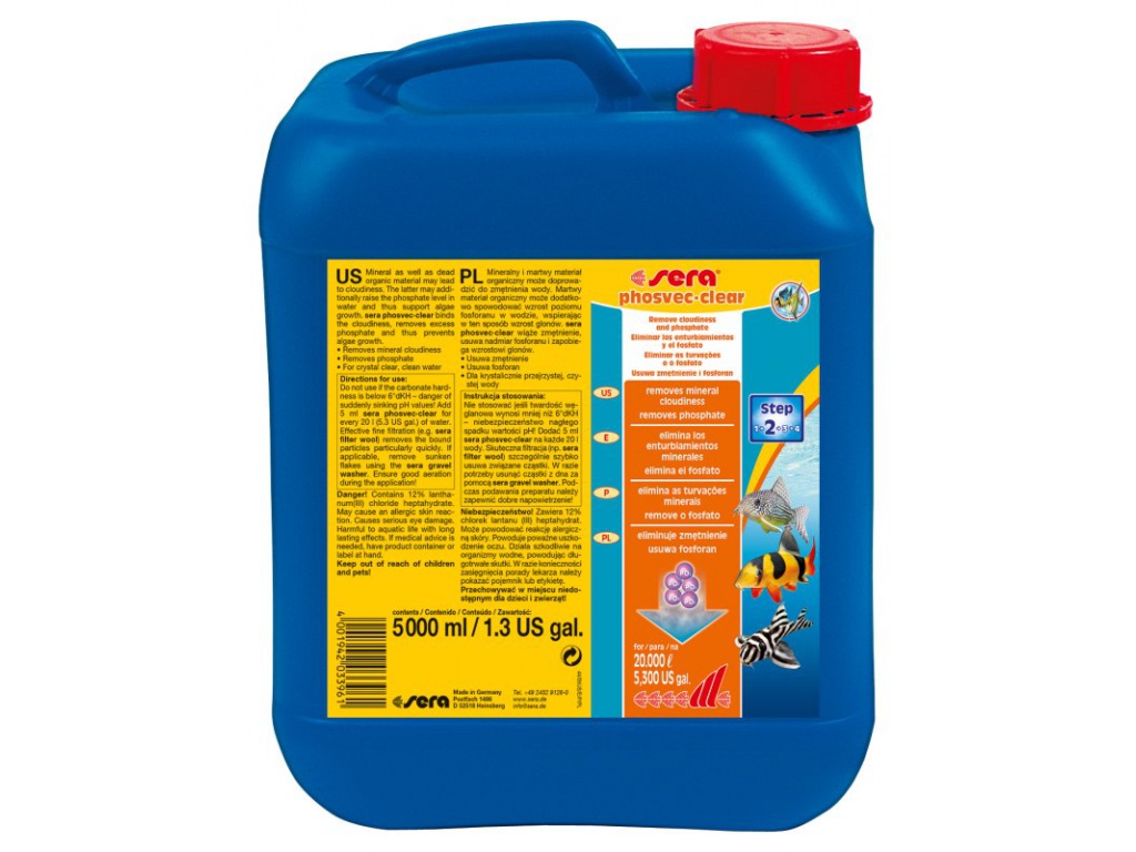 sera GmbH sera phosvec clear 5000 ml