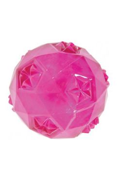 Hračka pes míček TPR POP BALL 6cm růžová Zolux 1 ks